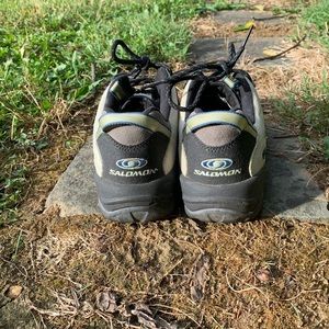 SALOMON Contagrip YS8 643 TAN Trail Hiking Women Athletic Shoes